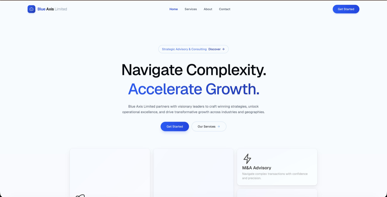 Blue Axis Limited